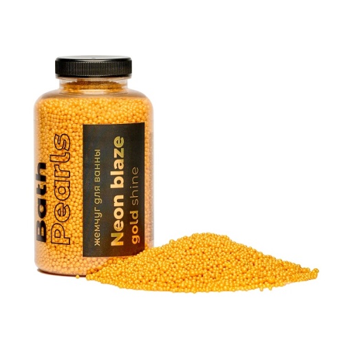 Жемчуг для ванны FABRIK COSMETOLOGY 320г Neon Blaze Gold shine фото 2