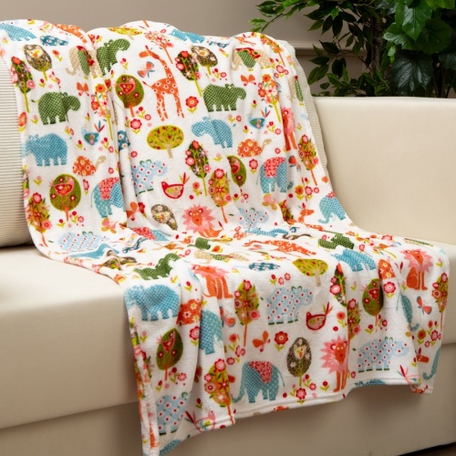 Плед 110*140см фланель АФРИКА Absolute TF FN 913 1114 фото 5