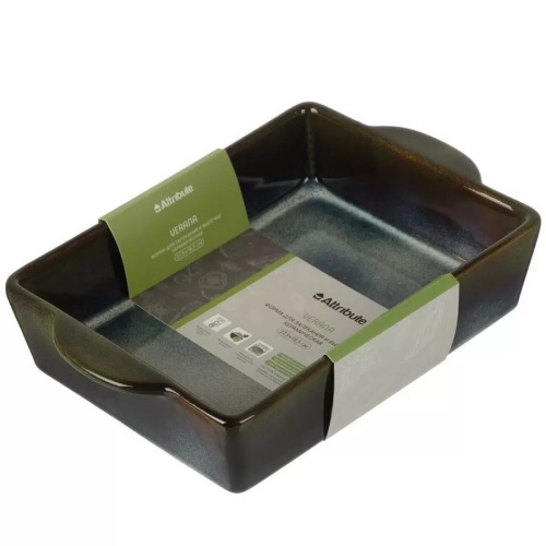 Форма для запекания керамика 27,5*18,5см VERANA прямоугольная Attribute ABV012 фото 4