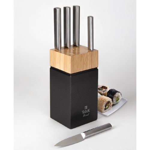 Набор ножей 6пр ЛЕВЕЛ (подставка+5 ножей) Taller TR-22013 фото 2