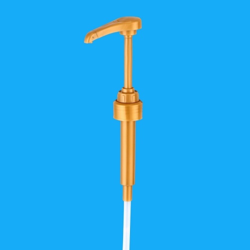 Помпа-дозатор для сиропов 10мл золото 10421788 фото 2