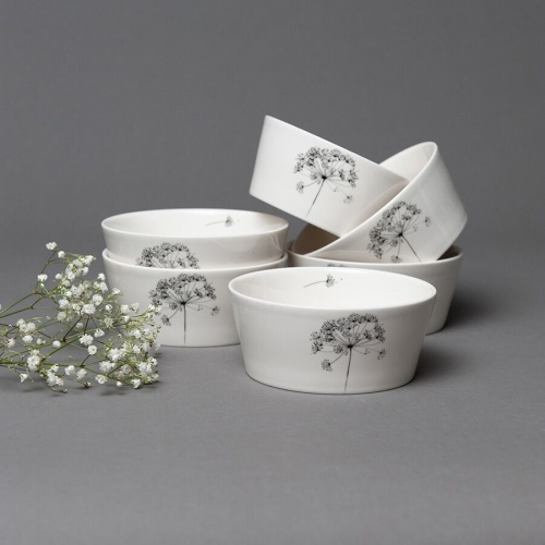 Салатник фарфор 14,3см 600мл ФЕНХЕЛЬ Home Queen 77419 фото 4