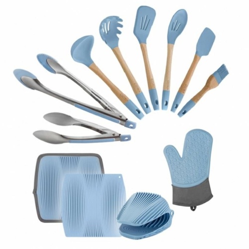 Ложка силиконовая 32*8*6см BLUE для спагетти Guffman M04-024-B фото 3