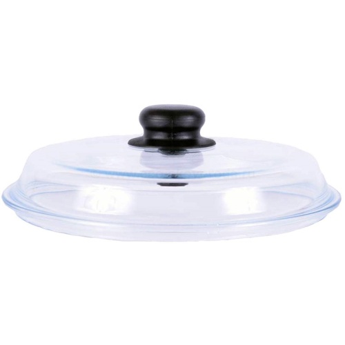 Крышка 18см Simax стеклянная с бакелит. ручкой высокая 8118 фото 2