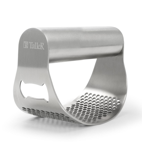 Пресс для чеснока 10*5*7см Taller сталь (с открывалкой) TR-65138 Пресс для чеснока 10*5*7см Taller сталь (с открывалкой) TR-65138