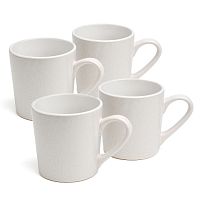 Набор кружек керамика 4шт 400мл CHOICE WHITE Bronco 191-361-1