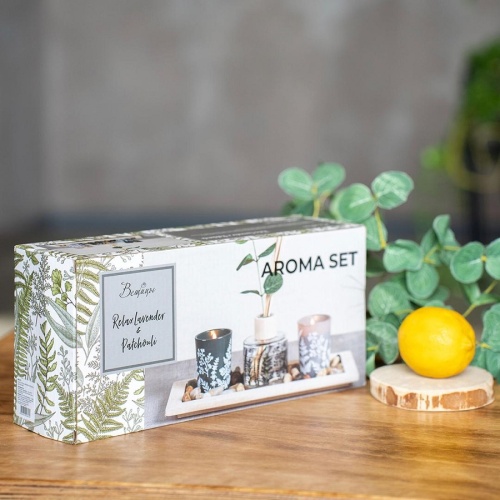 Аромасет 30*15*8см RELAX LAVENDER&PATCHOULI Магамакс ARD-18 фото 3 Аромасет 30*15*8см RELAX LAVENDER&PATCHOULI Магамакс ARD-18 фото 3