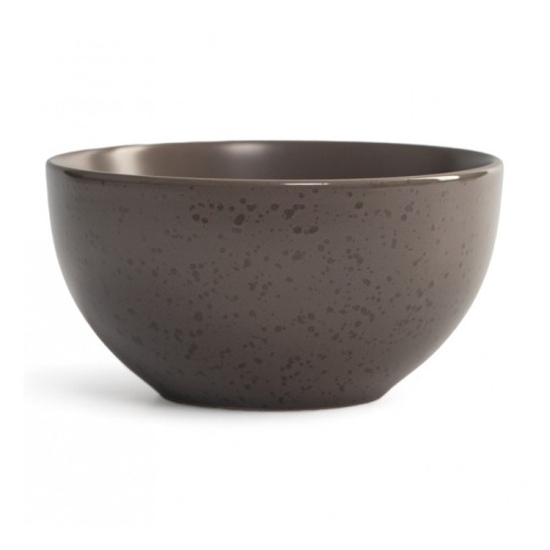 Салатник керамика 14,5см DROPS серо-коричневый Domenik DMD154 фото 3