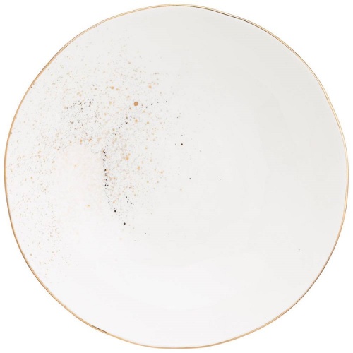 Салатник фарфор 22см 1000мл GOLD Bronco 263-1082 фото 2