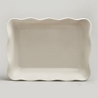 Форма для запекания керамика 28,5*18см BEIGE прямоугольная Agness 780-123