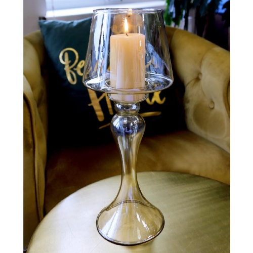 Подсвечник стекло 13,8*31см ШАМПАНЬ Магамакс CSA-20 фото 2 Подсвечник стекло 13,8*31см ШАМПАНЬ Магамакс CSA-20 фото 2