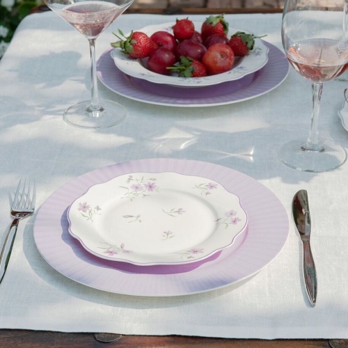 Тарелка десертная фарфор 19,2см ЛЕТНИЕ ВОСПОМИНАНИЯ Home Queen 77103 фото 8