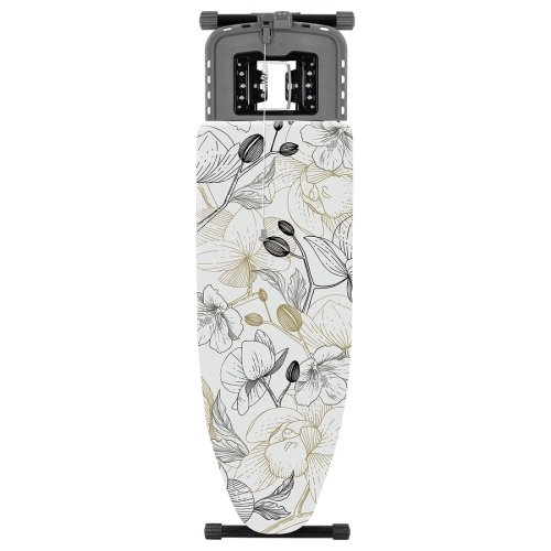 Доска гладильная 123,5*46см НИКА Haushalt Sophy метал. тефлон Orchid SF/O фото 2